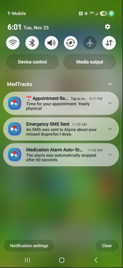 Smart Notifications